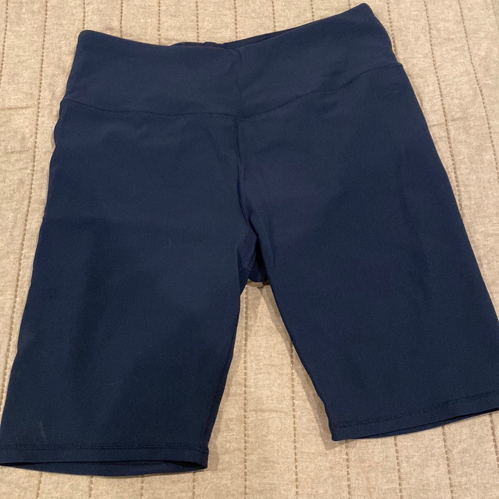 Calia navy blue biker shorts. Size L